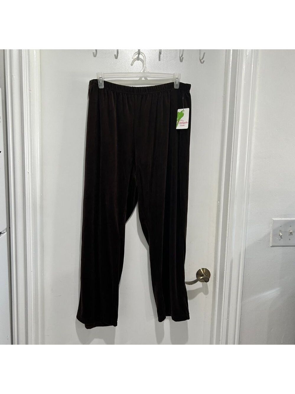New with tag Women's Pappagallo velour pant Size 2x